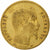 Francja, Napoleon III, 5 Francs, 1854, Paris, tranche lisse, Złoto, VF(30-35)