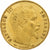 Frankrijk, Napoleon III, 5 Francs, 1854, Paris, tranche lisse, Goud, ZF+