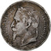 France, Napoléon III, 5 Francs, 1868, Strasbourg, Contemporary forgery in tin