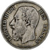 België, Leopold II, 5 Francs, 1871, Brussels, Zilver, FR+