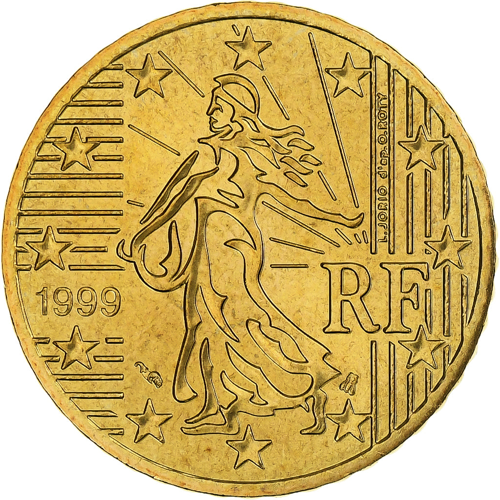 Frankreich, 50 Euro Cent, BU, 1999, Pessac, Nordic gold, STGL, KM:1287