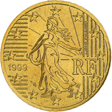 France, 50 Euro Cent, BU, 1999, Pessac, Or nordique, FDC, KM:1287