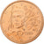 Frankreich, 5 Euro Cent, BU, 1999, Pessac, Copper Plated Steel, STGL, KM:1284