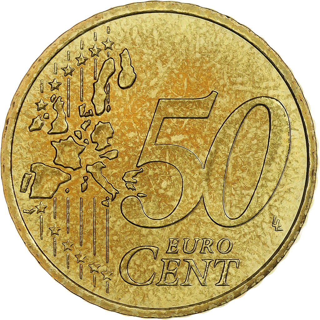 France, 50 Euro Cent, BU, 2000, Pessac, Nordic gold, MS(65-70), KM:1287