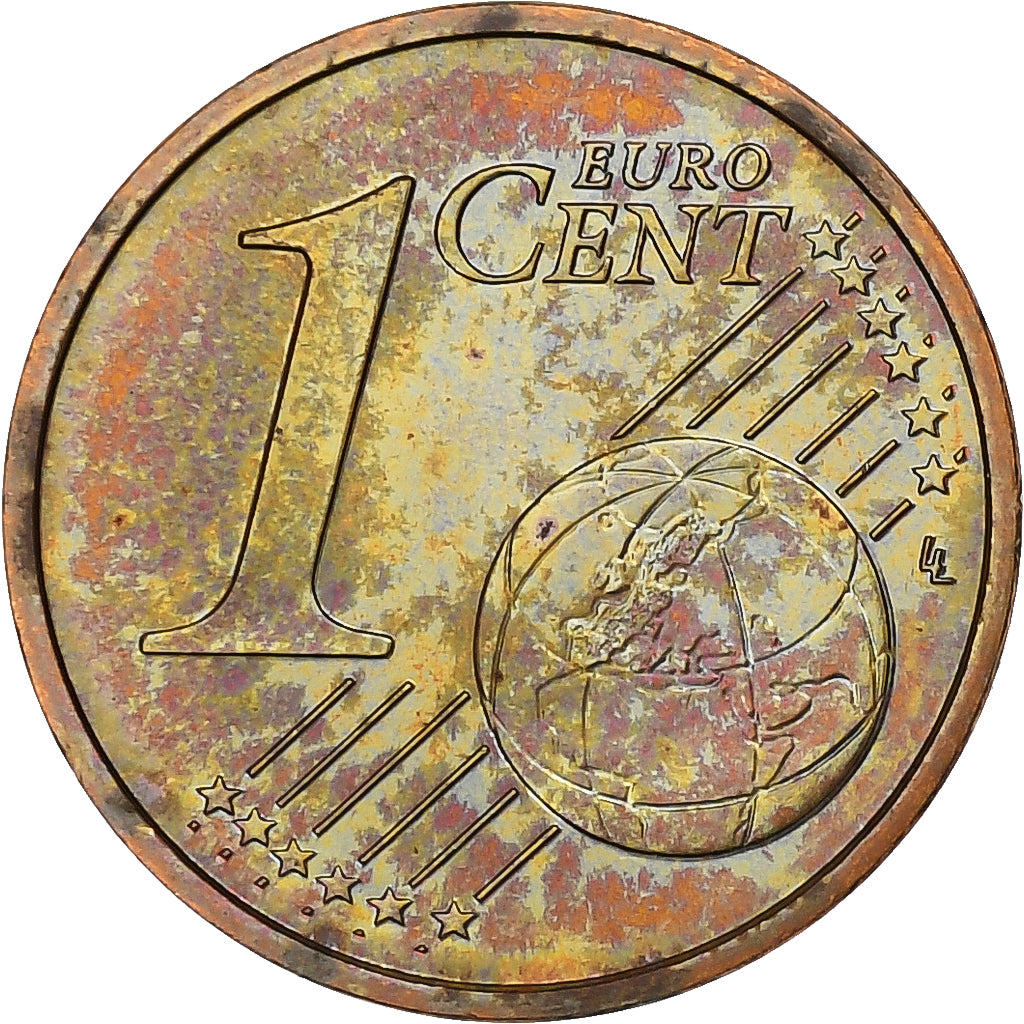 Francia, Euro Cent, BU, 2000, Pessac, Cobre chapado en acero, FDC, KM:1282