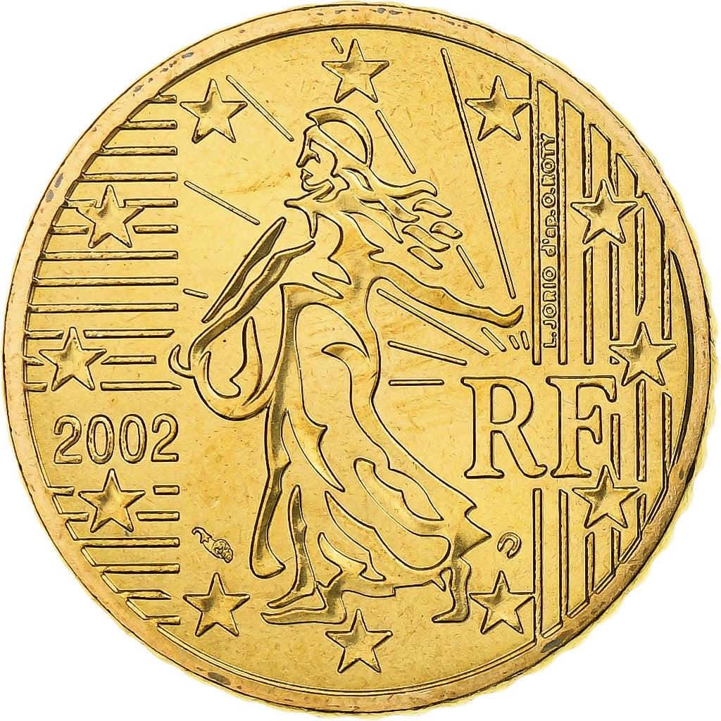 Frankreich, 50 Euro Cent, BU, 2002, Pessac, Nordic gold, STGL, KM:1287