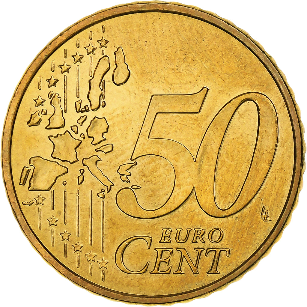 Frankreich, 50 Euro Cent, BU, 2002, Pessac, Nordic gold, STGL, KM:1287