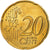 France, 20 Euro Cent, BU, 2002, Pessac, Nordic gold, MS(65-70), KM:1286