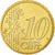 France, 10 Euro Cent, BU, 2002, Pessac, Nordic gold, MS(65-70), KM:1285
