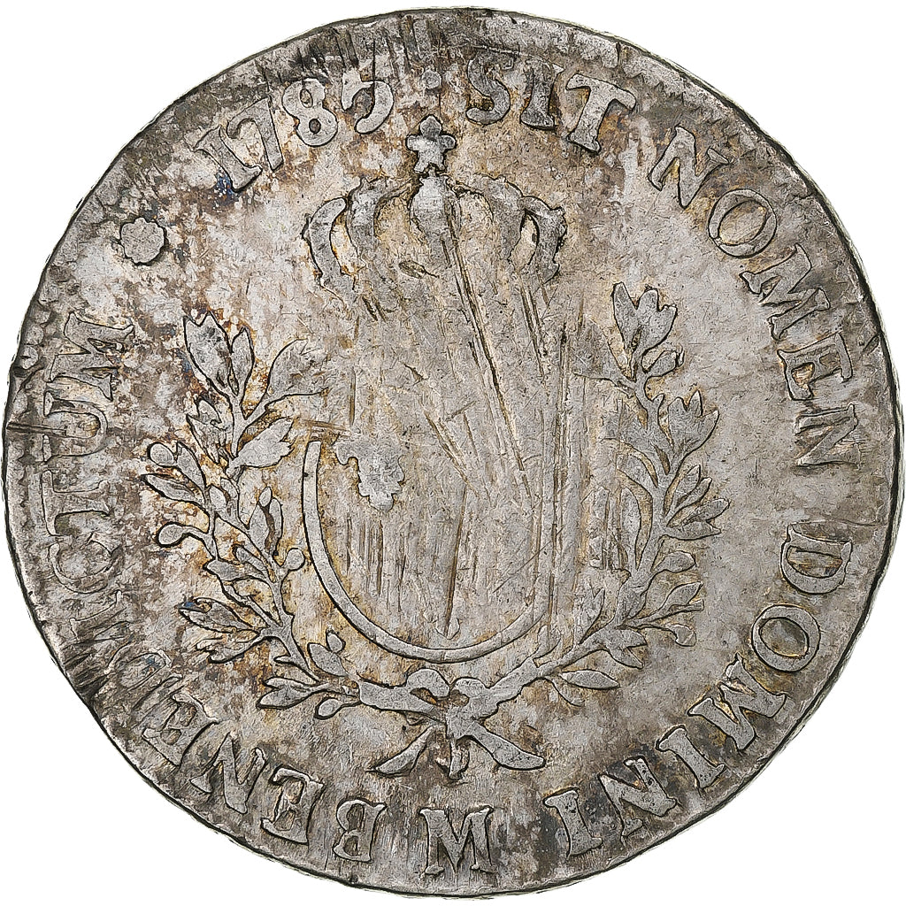France, Louis XVI, Ecu aux branches d'olivier, 1785, Toulouse, Argent, TB