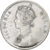 INDIA-BRITISH, Victoria, Rupee, 1862, Calcutta, Silber, SS, KM:473.1