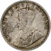 INDIA - BRITANNICA, George V, Rupee, 1919, Mumbai, Argento, BB, KM:524