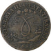 Francia, ficha, Le Cardinal de Mazarin, La Fronde, 1651, Rame, MB+