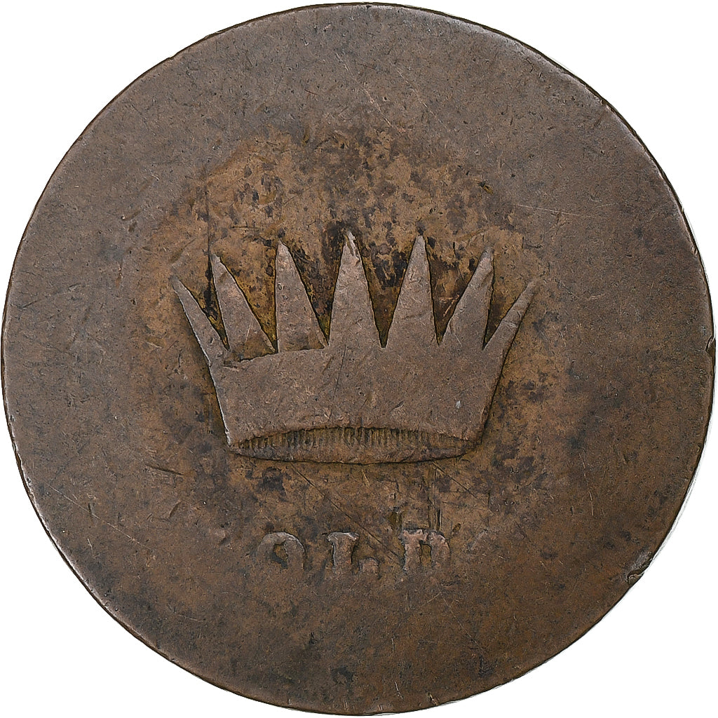 Royaume d'Italie, Napoléon I, Soldo, 1813, Milan, Cuivre, TB, KM:3.2