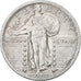 United States, Quarter, Standing Liberty, 1918, Philadelphia, Silver, EF(40-45)
