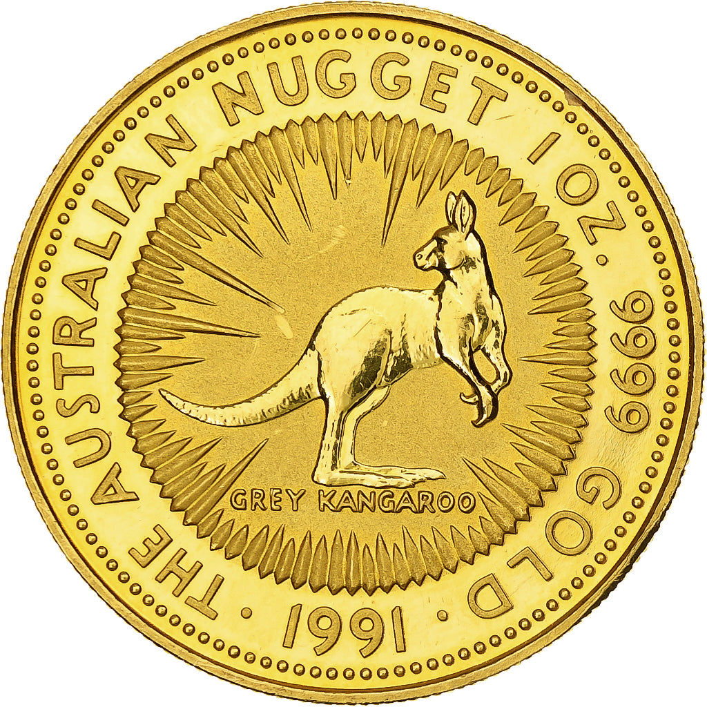 Australia, Elizabeth II, 100 Dollars, 1 Oz, 1991, Perth, Proof, Gold, MS(64)