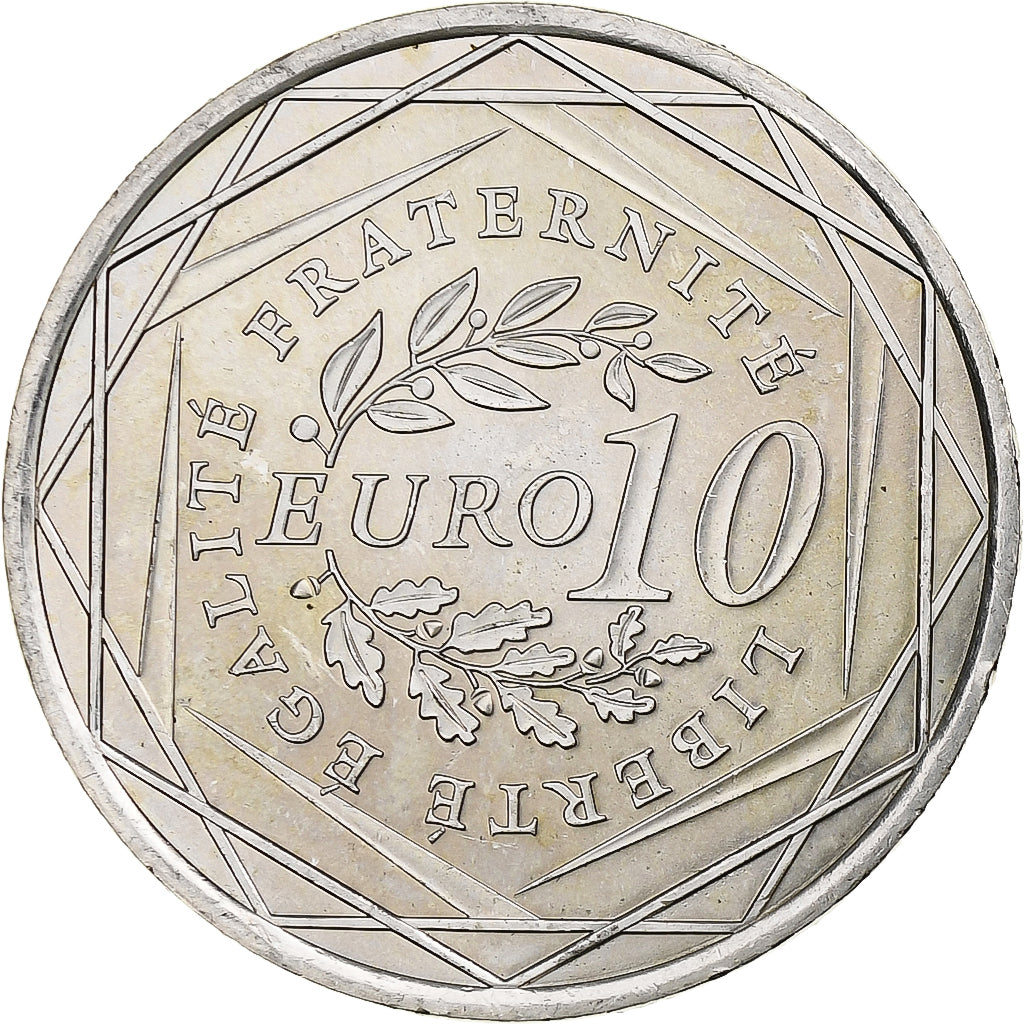 France, 10 Euro, Semeuse, 2009, MDP, Argent, SUP+, KM:1580