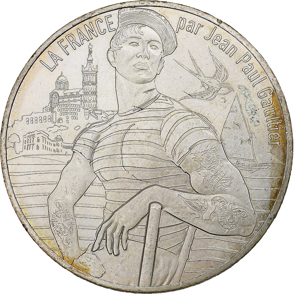 Francja, 10 Euro, Jean-Paul Gaultier (La Provence rayonnante), 2017, MDP