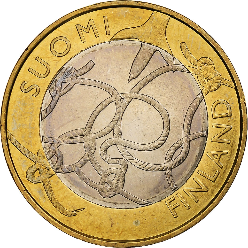 Finlande, 5 Euro, Häme, 2011, Vantaa, Bimétallique, SPL, KM:161