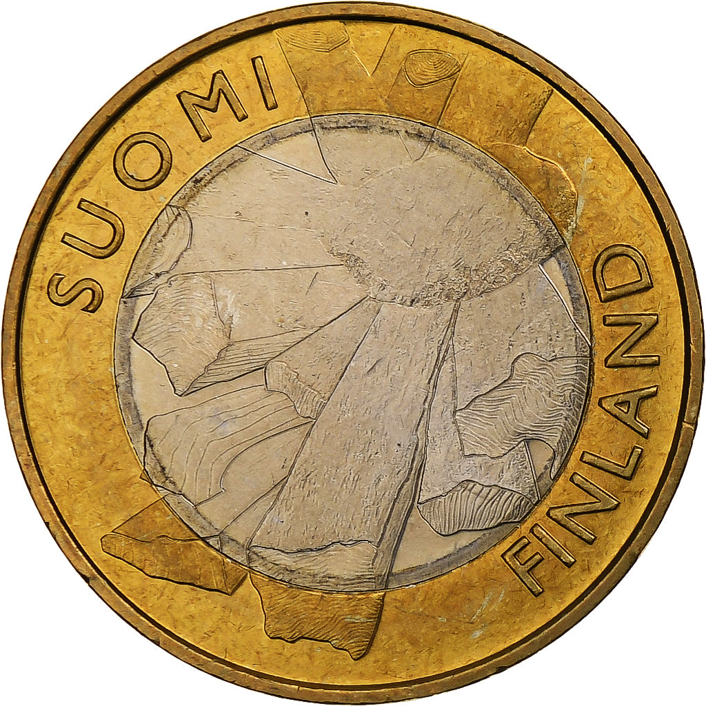Finland, 5 Euro, Ostrobotnie, 2011, Vantaa, Bi-Metallic, MS(63), KM:171