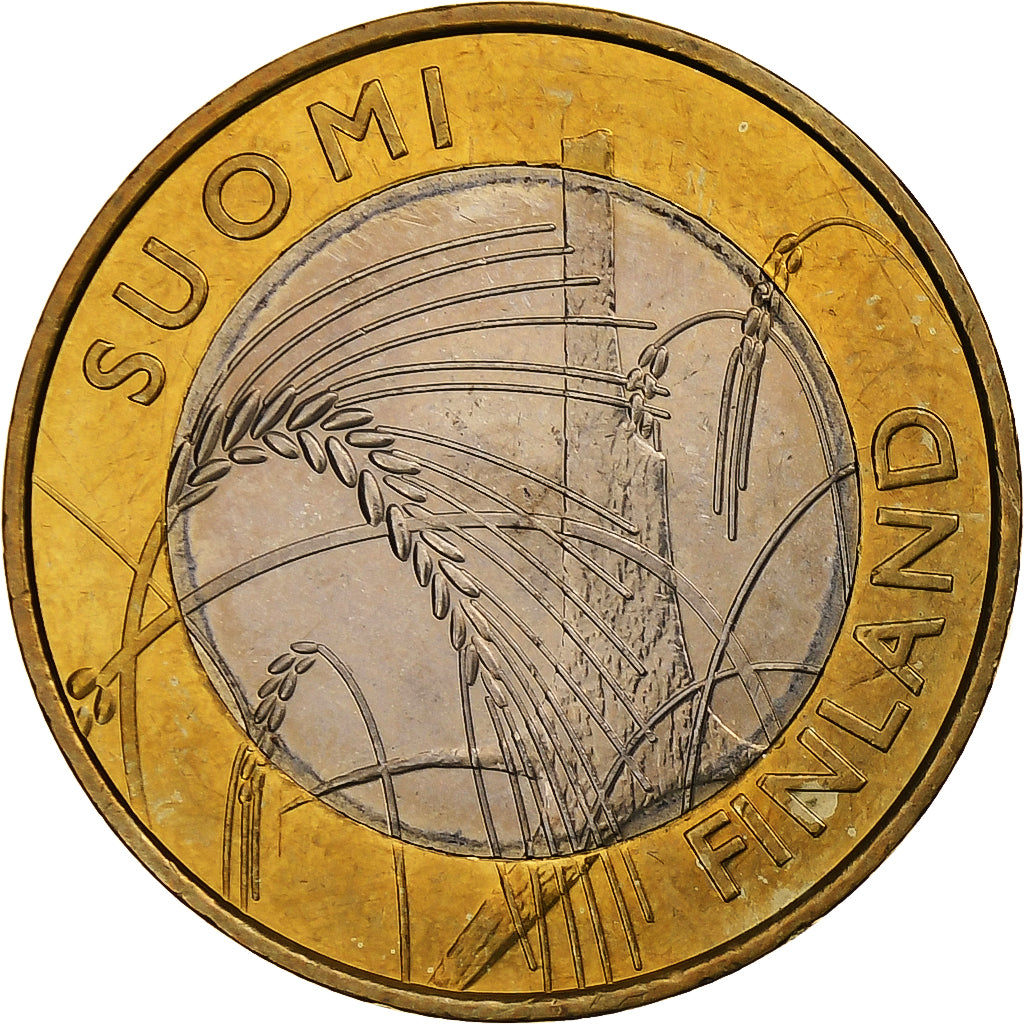 Finland, 5 Euro, Savonie, 2011, Vantaa, Bi-Metallic, MS(63), KM:162