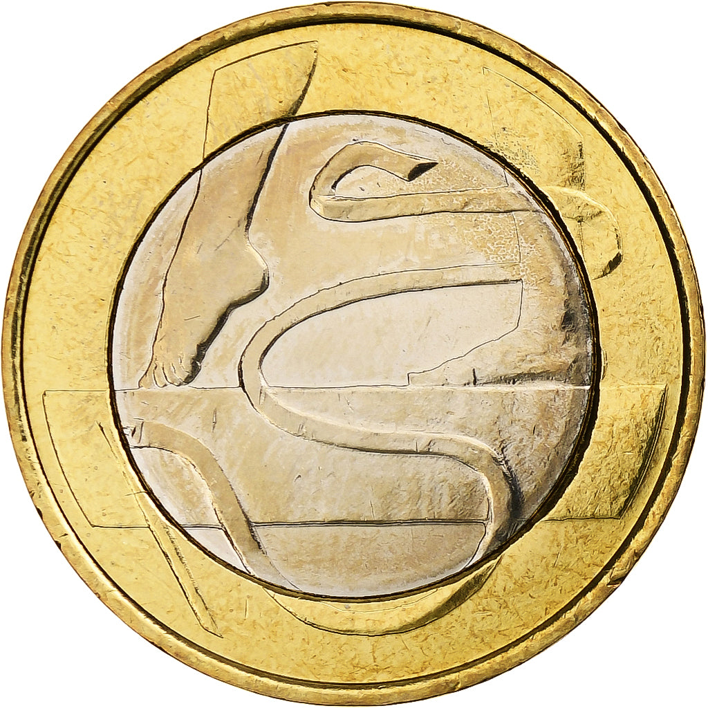 Finlandia, 5 Euro, Gymnastics, 2015, Vantaa, Bimetálico, SC, KM:236