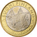 Finlandia, 5 Euro, Lynx in Tavastia, 2015, Vantaa, Bi-metallico, SPL, KM:241