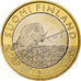 Finlandia, 5 Euro, Beaver in Satakunta, 2015, Vantaa, Bi-metallico, SPL, KM:240