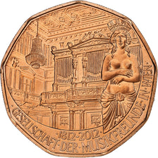 Autriche, 5 Euro, Society of Music Lovers, 2012, Vienne, Cuivre, FDC, KM:3206