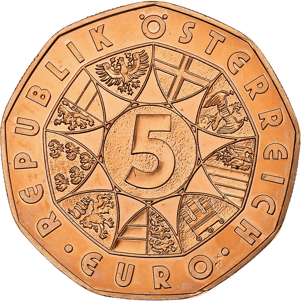 Austria, 5 Euro, Viennese Waltz, 2013, Vienna, Rame, FDC, KM:3216