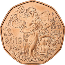 Oostenrijk, 5 Euro, New Year, 2019, Vienna, Koper, FDC