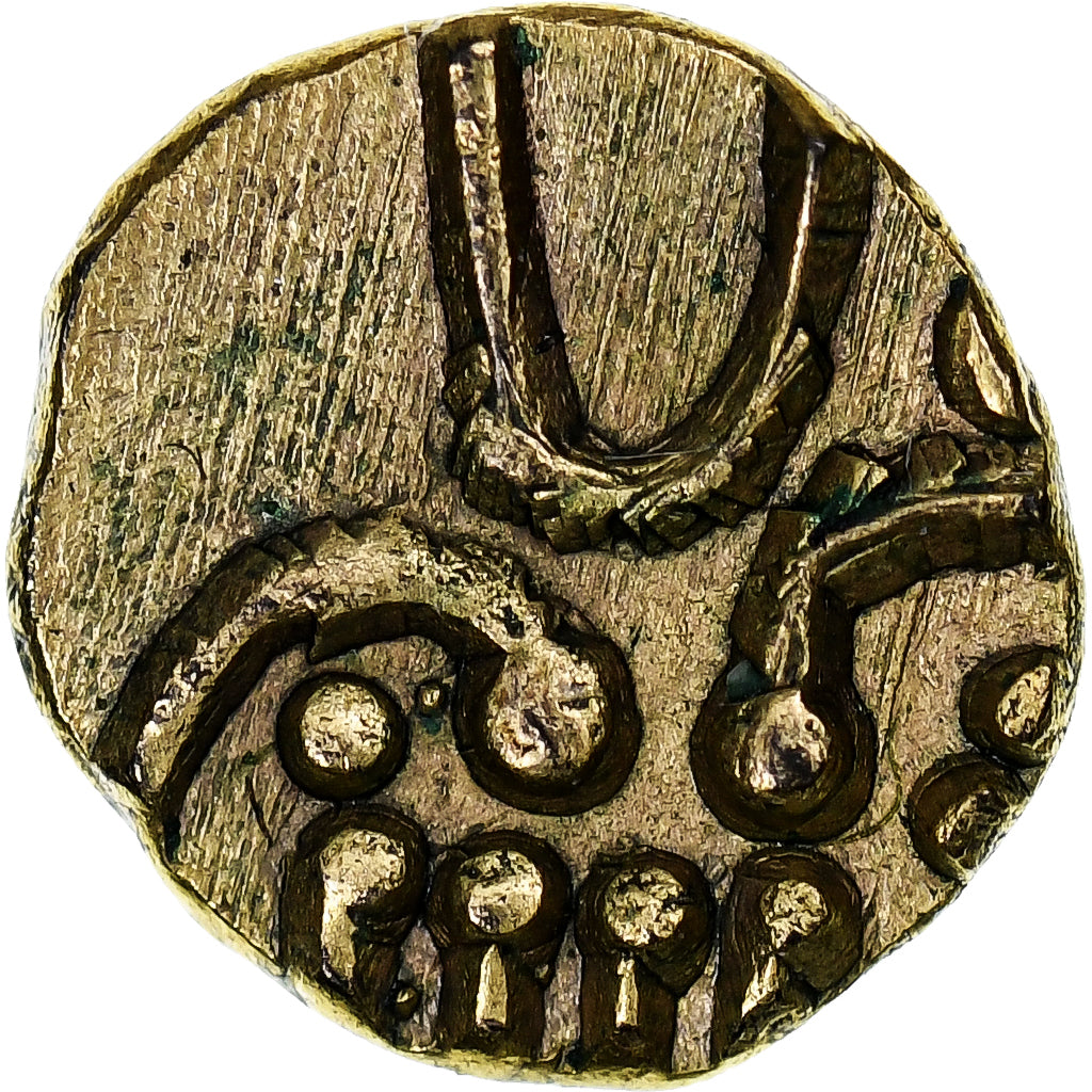 India, Fanam, Gold, VZ