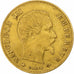 Francia, Napoleon III, 5 Francs, 1859, Strasbourg, Oro, BB, Gadoury:1001