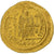 Justinian I, Solidus, 537-542, Constantinople, Dourado, AU(50-53), Sear:139