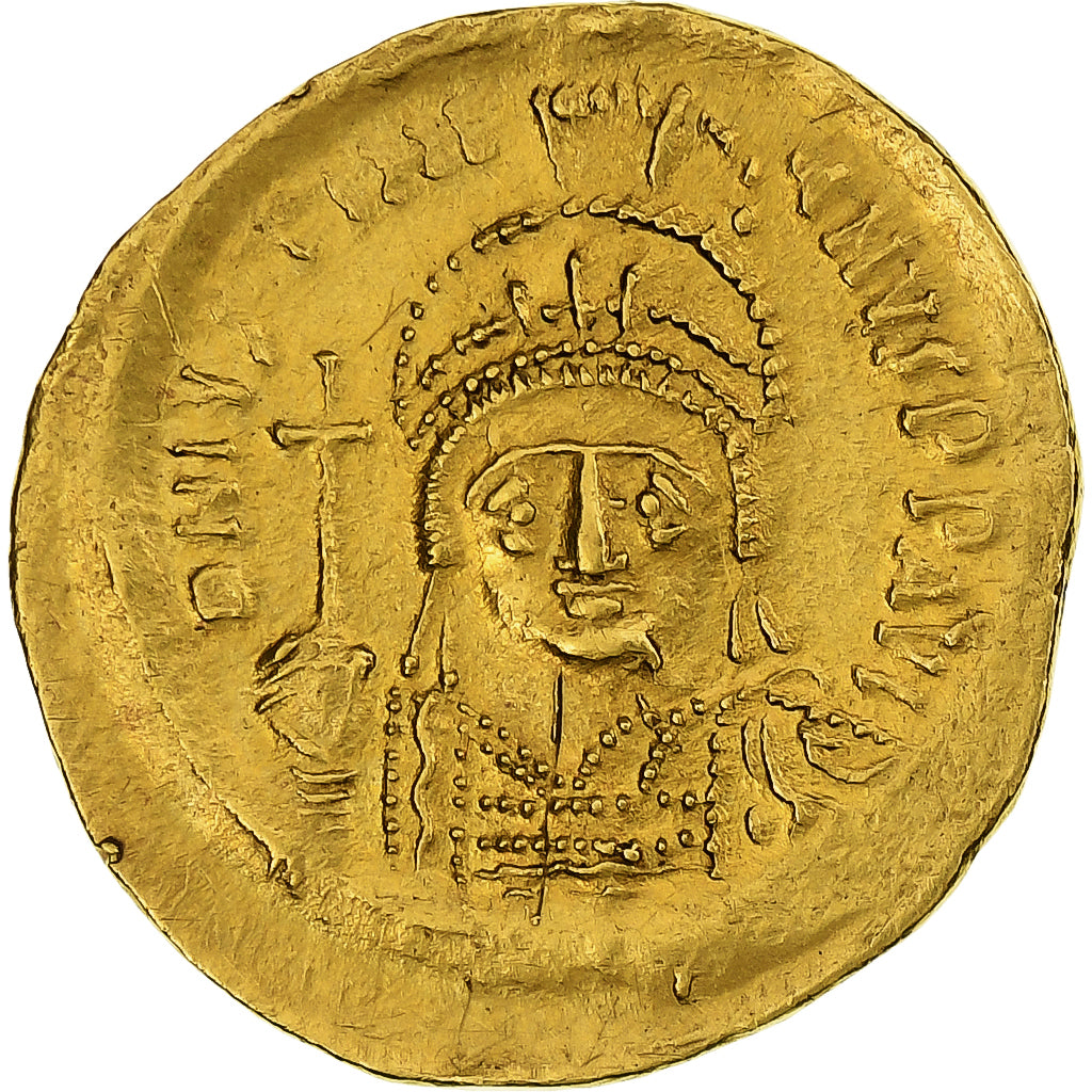 Justinian I, Solidus, 545-565, Constantinople, Oro, MBC+, Sear:140