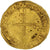 France, François Ier, Ecu d'or au soleil du Dauphiné, Romans, Gold, EF(40-45)