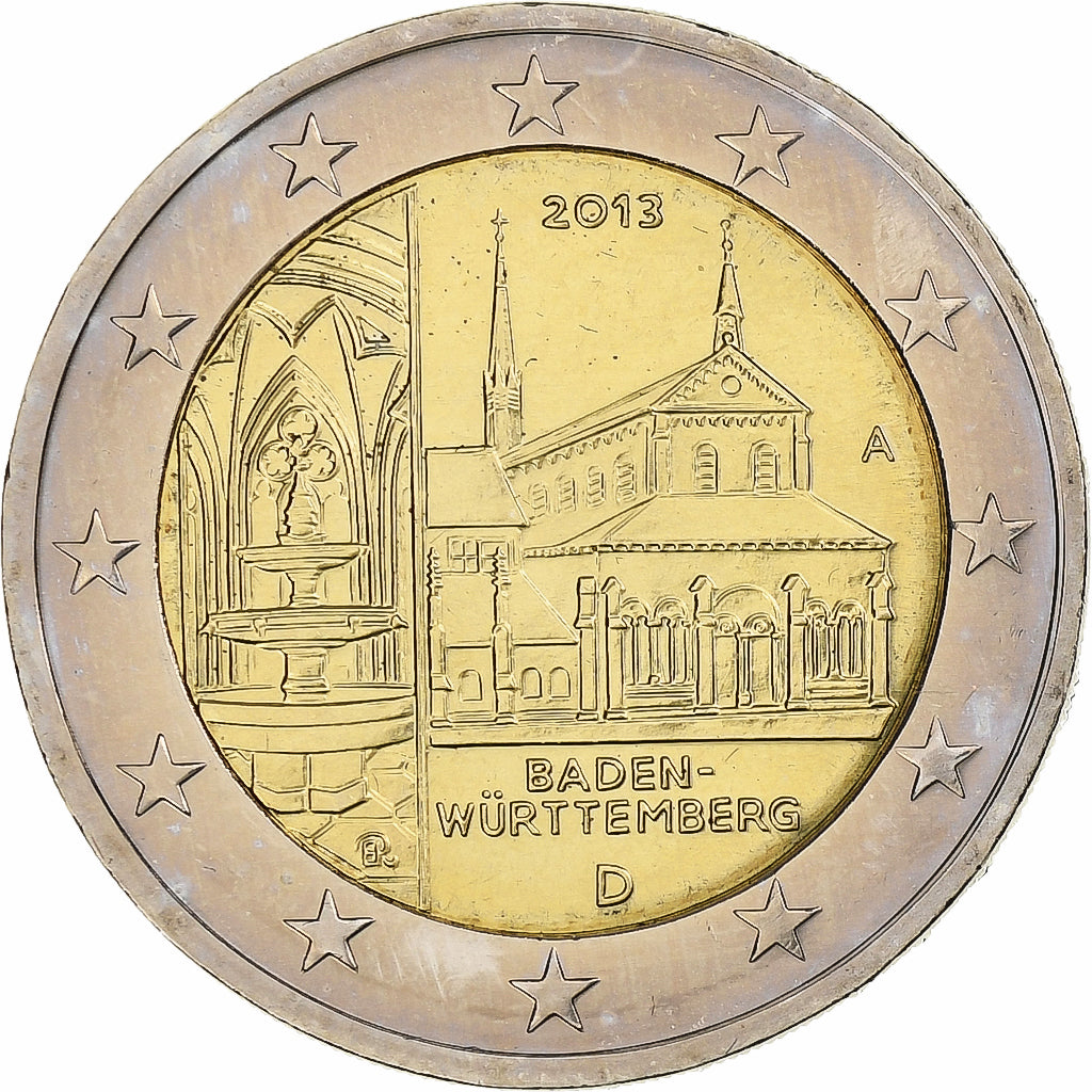 Duitsland, 2 Euro, Baden-Württemberg, 2013, Berlin, Bi-Metallic, PR