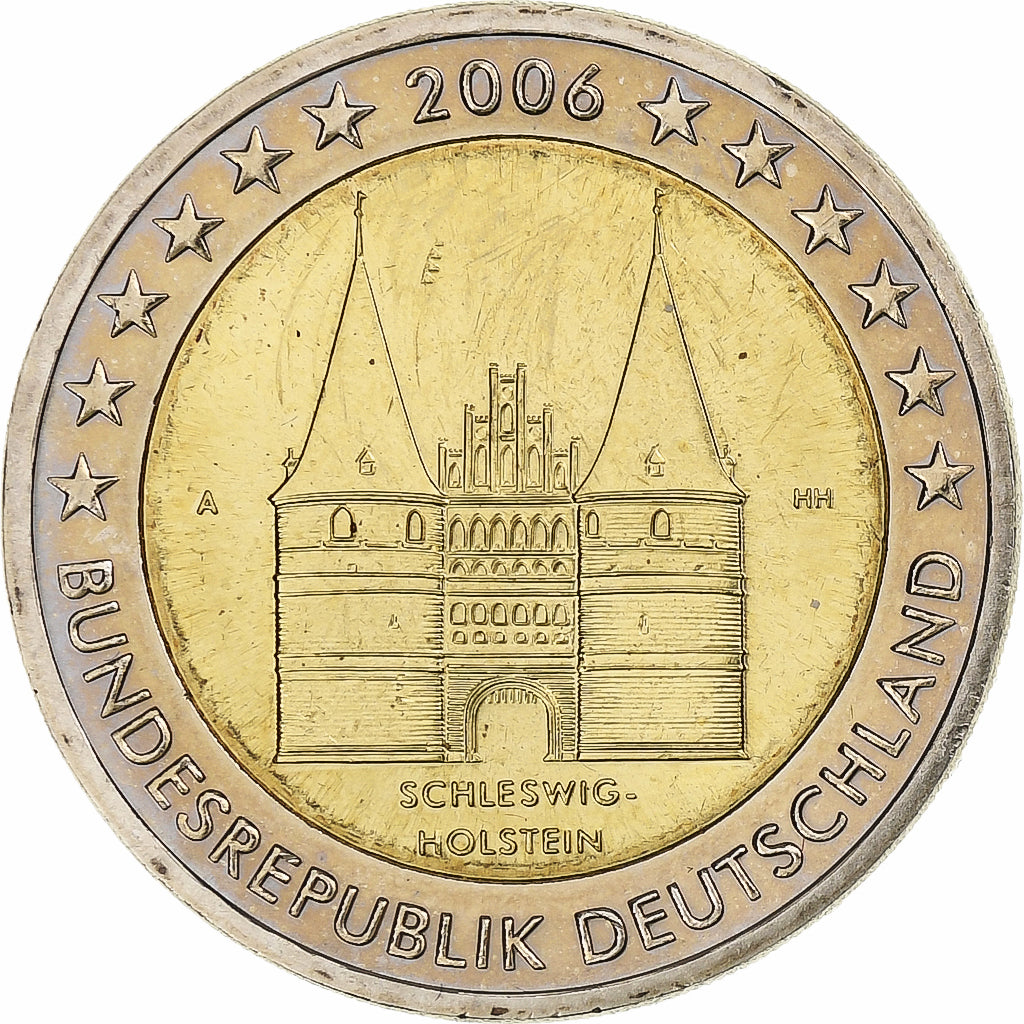 Duitsland, 2 Euro, Schleswig-Holstein, 2006, Berlin, Bi-Metallic, PR