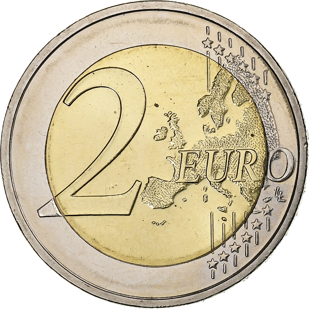 Duitsland, 2 Euro, Sachsen, 2016, Stuttgart, Bi-Metallic, PR+