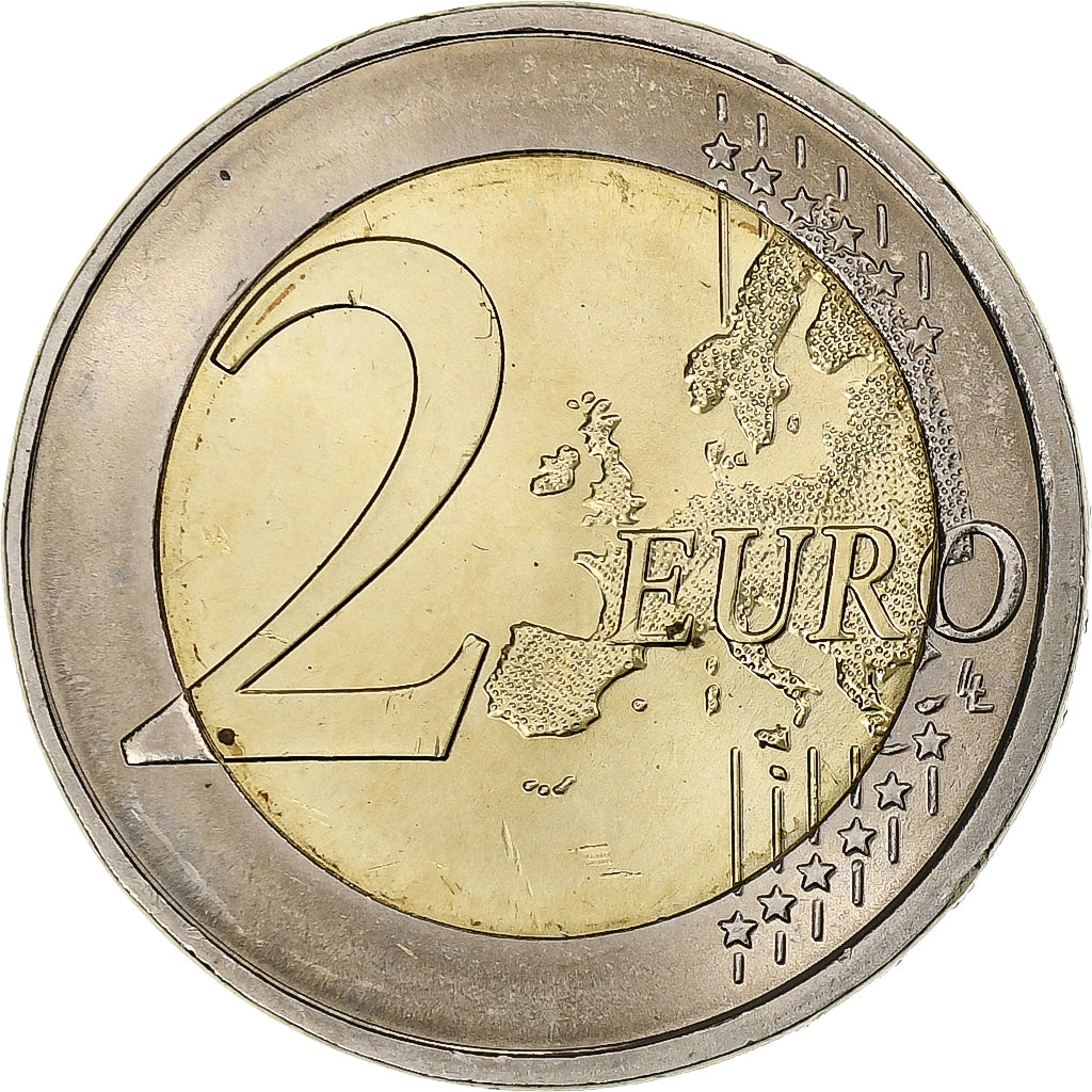 Duitsland, 2 Euro, Sachsen, 2016, Hambourg, Bi-Metallic, PR+