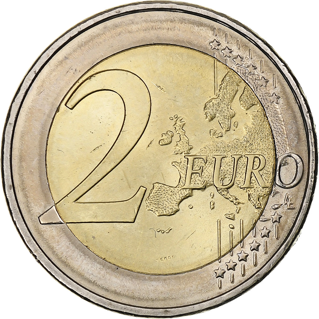 Allemagne, 2 Euro, Bayern, 2012, Hambourg, Bimétallique, SUP
