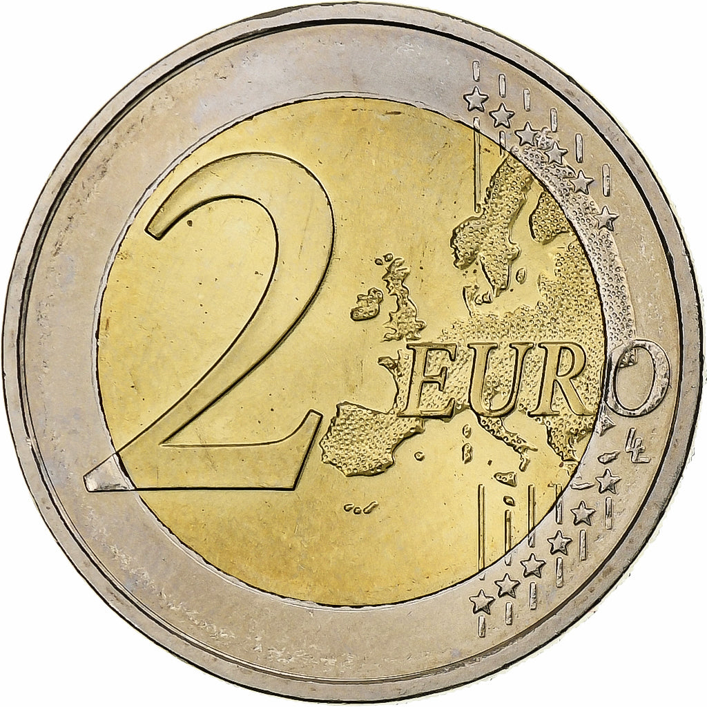 Oostenrijk, 2 Euro, Bertha von Suttner, 2011, Vienna, Bi-Metallic, PR+