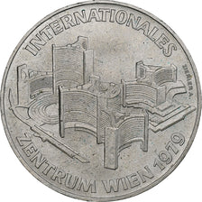 Austria, 100 Schilling, Internationales Zentrum, 1979, Vienna, Srebro, AU(55-58)