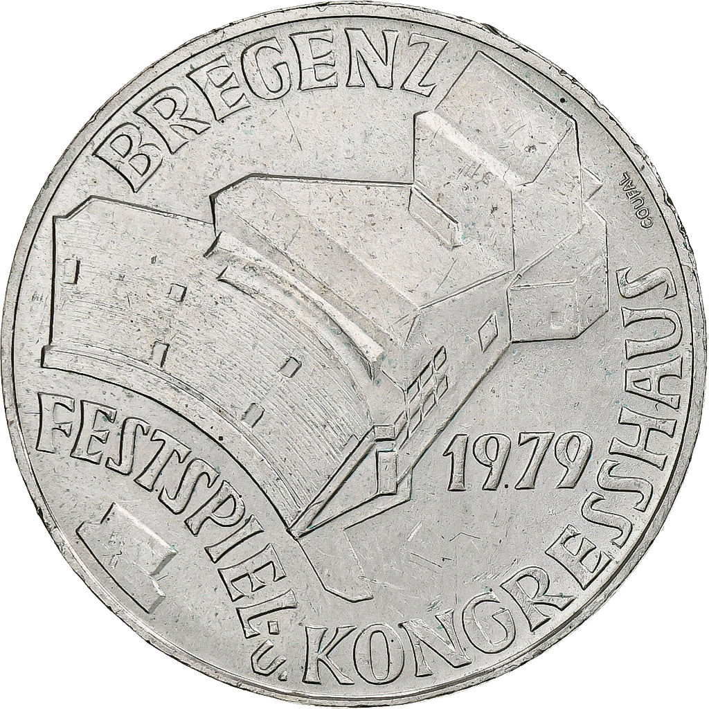 Oostenrijk, 100 Schilling, Bregenz, 1979, Vienna, Zilver, PR