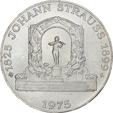 Austria, 100 Schilling, Johann Strauss, 1975, Vienna, Argento, SPL-