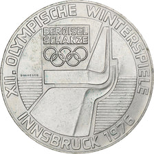 Austria, 100 Schilling, Winter Olympics - Innsbruck, 1976, Hall, Plata, MBC+
