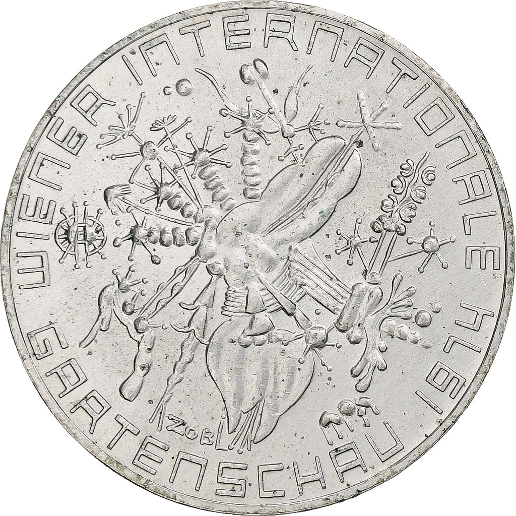 Autriche, 50 Schilling, Garden Exhibition, 1974, Vienne, Argent, SUP