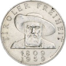 Austria, 50 Schilling, Tiroler Freiheit, 1959, Vienna, Argento, BB+