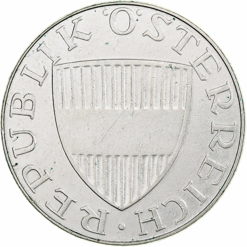Áustria, 10 Schilling, 1970, Vienna, Prata, EF(40-45)