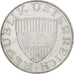 Áustria, 10 Schilling, 1958, Vienna, Prata, EF(40-45)